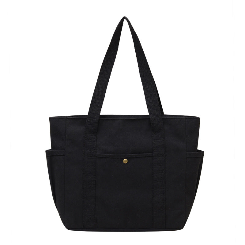 Large-Capacity Canvas Tote Bag