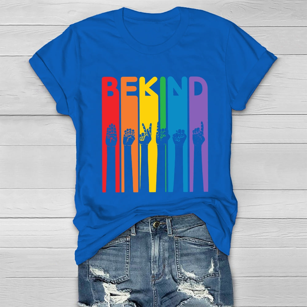 Be Kind Hand Gesture T-shirt