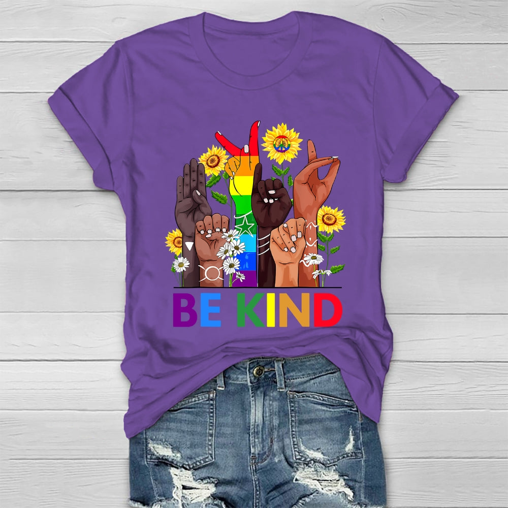 Be Kind Sunflower T-shirt