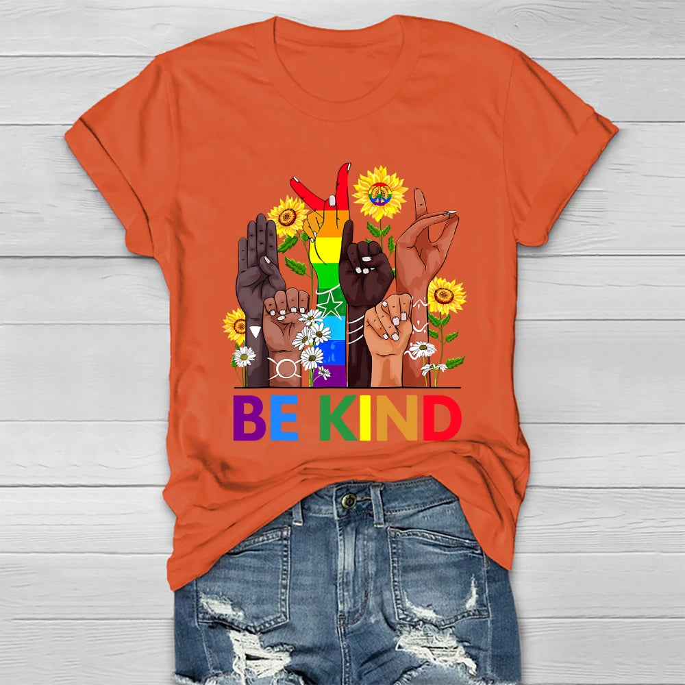 Be Kind Sunflower T-shirt