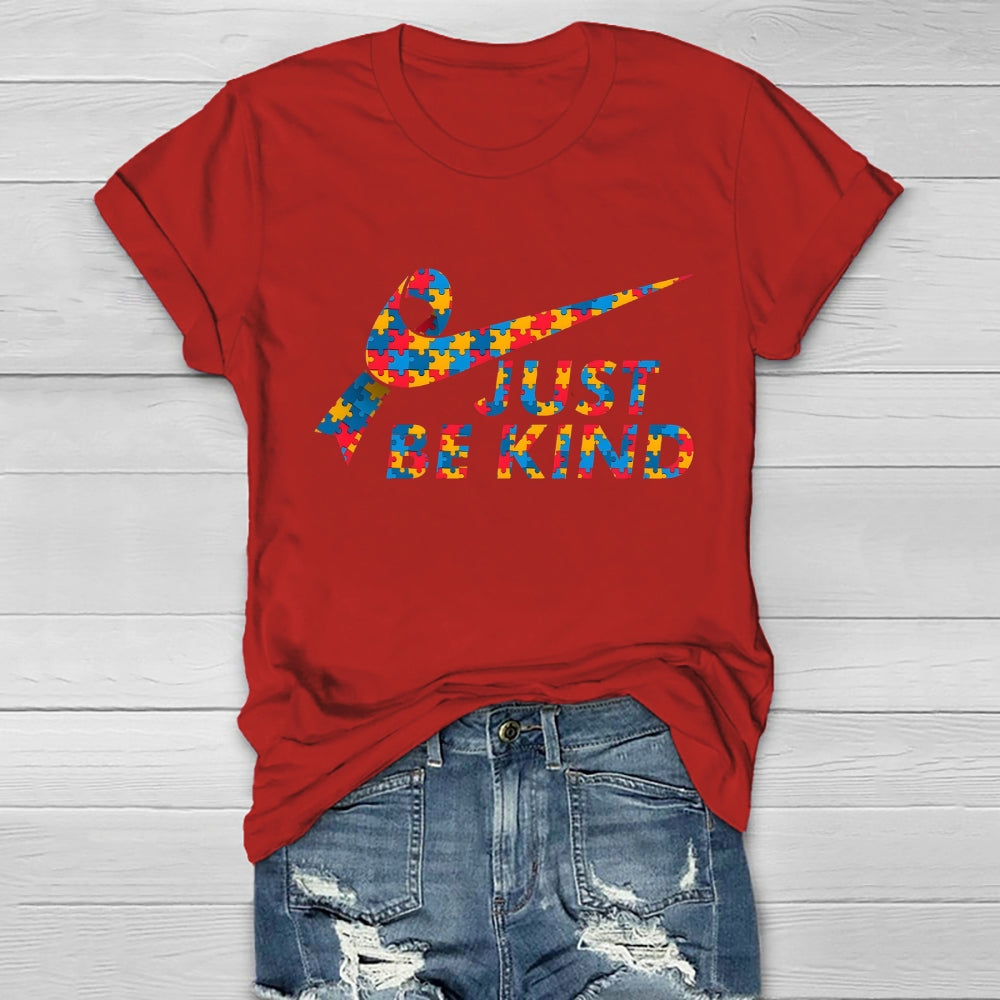 Just Be Kind Color Puzzle T-shirt