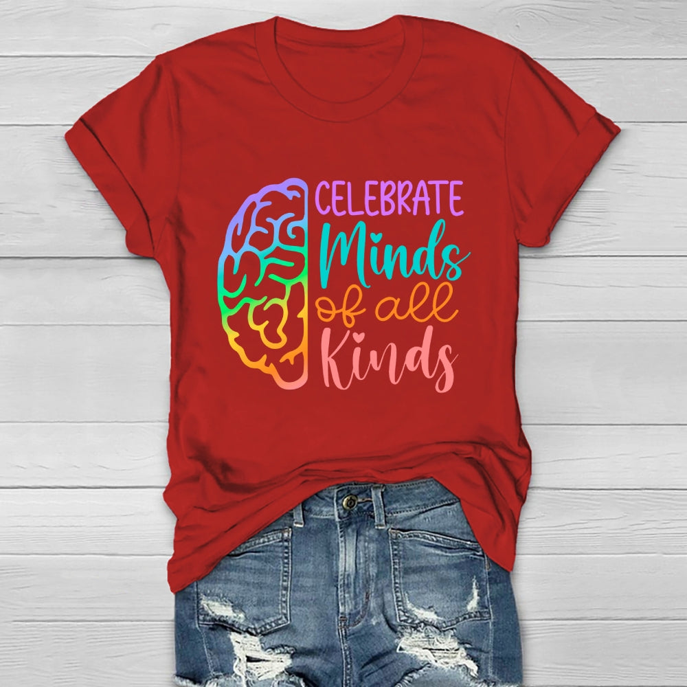 Celebrate Minds Of All Kinds T-shirt
