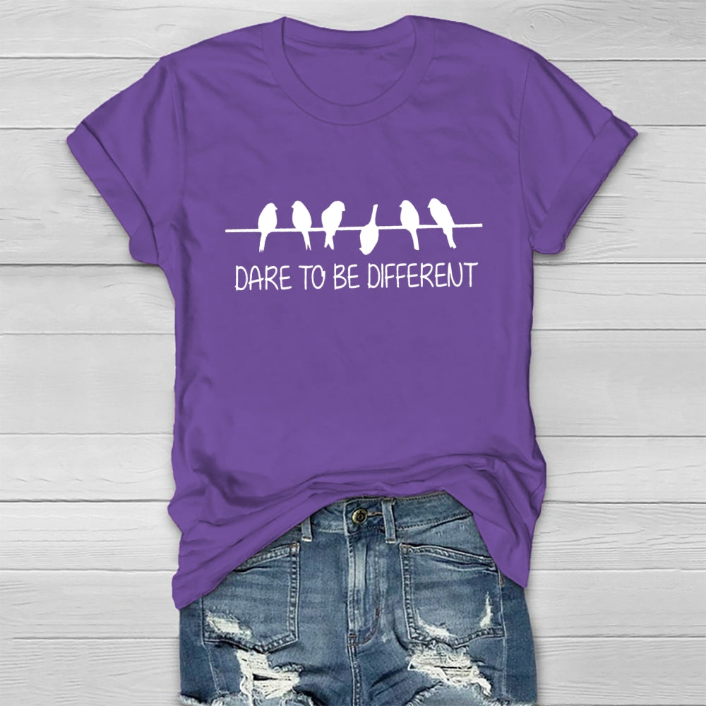 Dare To Be Different Bird T-Shirt