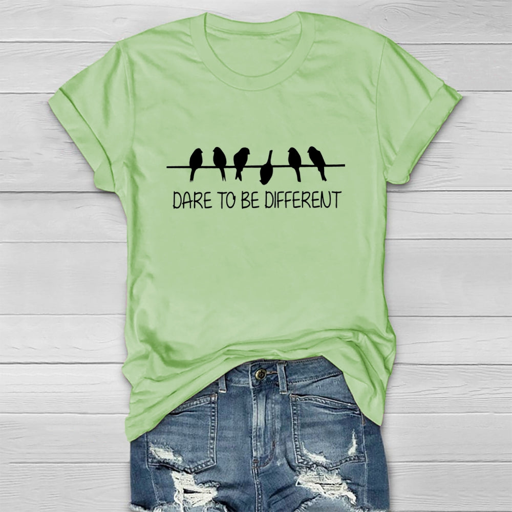 Dare To Be Different Bird T-Shirt