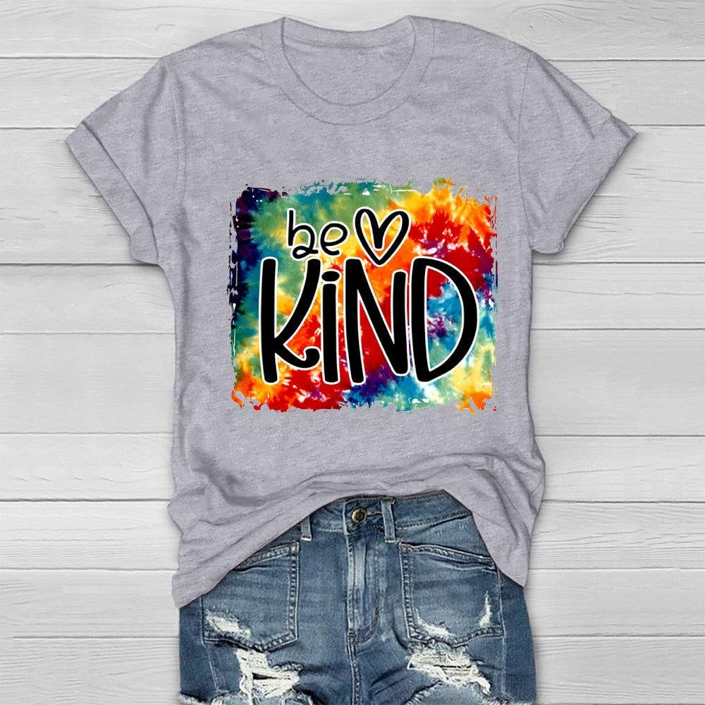 Colorful Background Be Kind T-Shirt