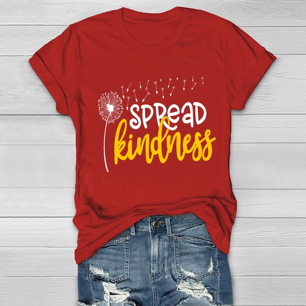 Spread Kindness Dandelion T-shirt