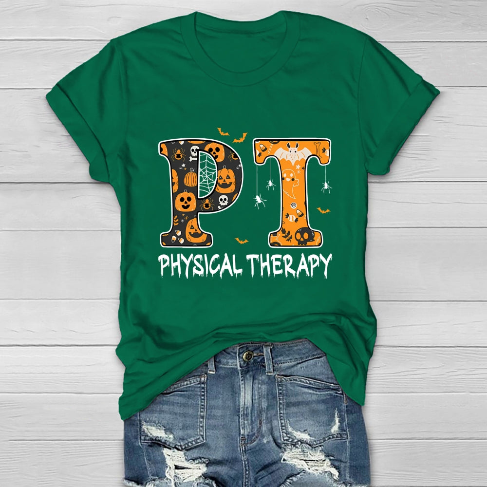 Physical Therapy Halloween Healthwear T-shirt