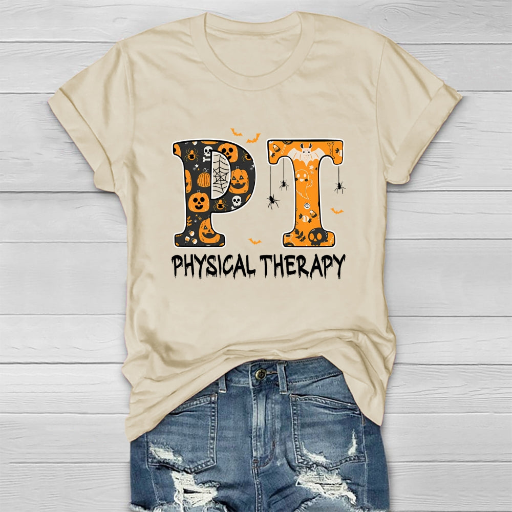 Physical Therapy Halloween Healthwear T-shirt