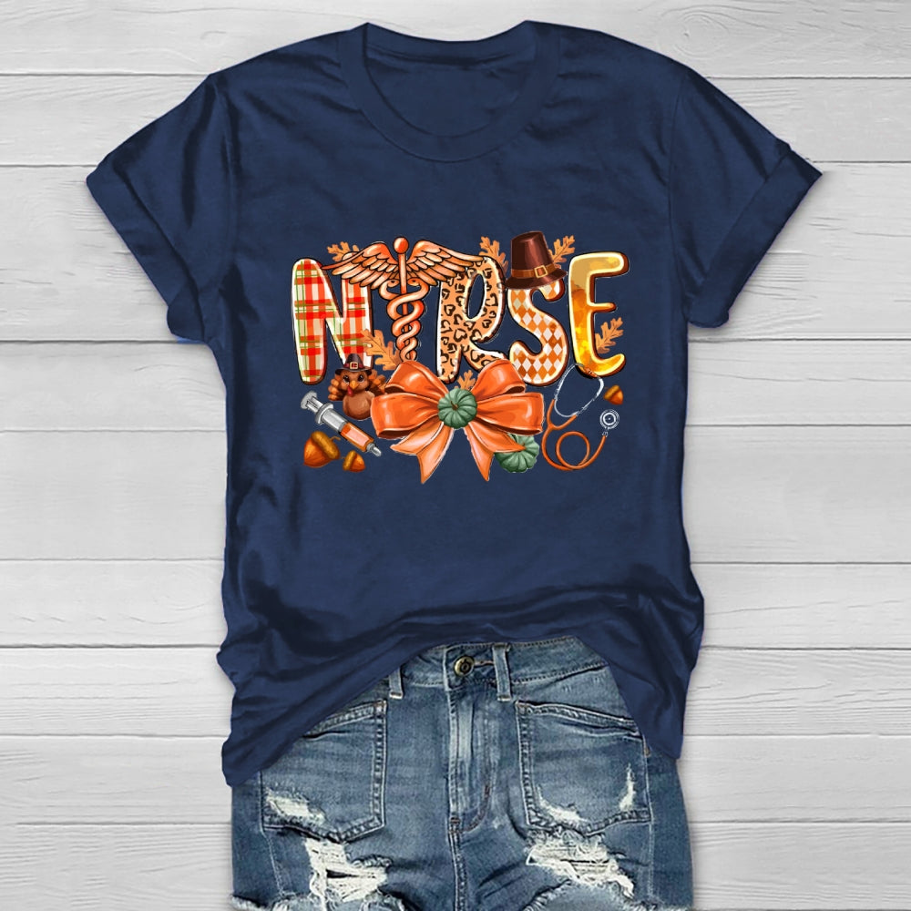 Fall Season Nurse Healthwear T-Shirtt