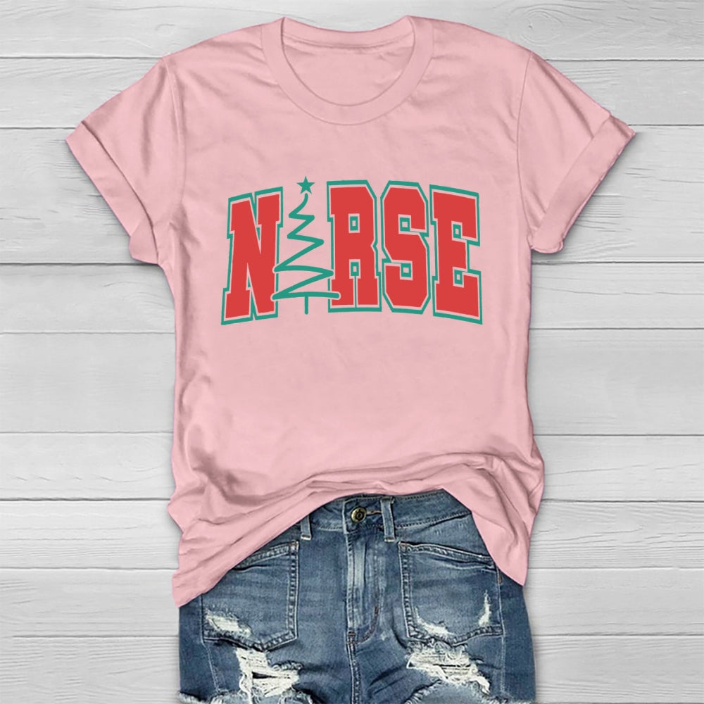 Christmas Nurse Healthwear T-Shirt