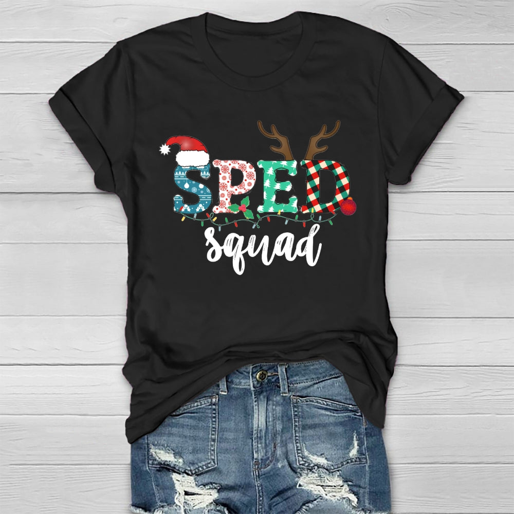 Christmas Sped Squad Healthwear T-Shirt