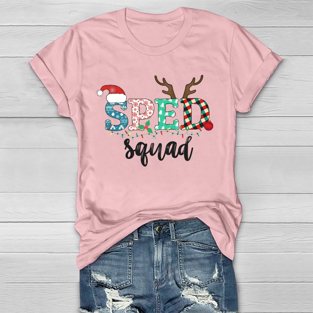 Christmas Sped Squad Healthwear T-Shirt