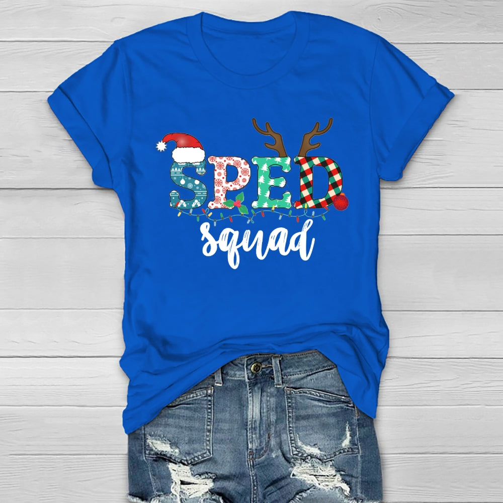 Christmas Sped Squad Healthwear T-Shirt
