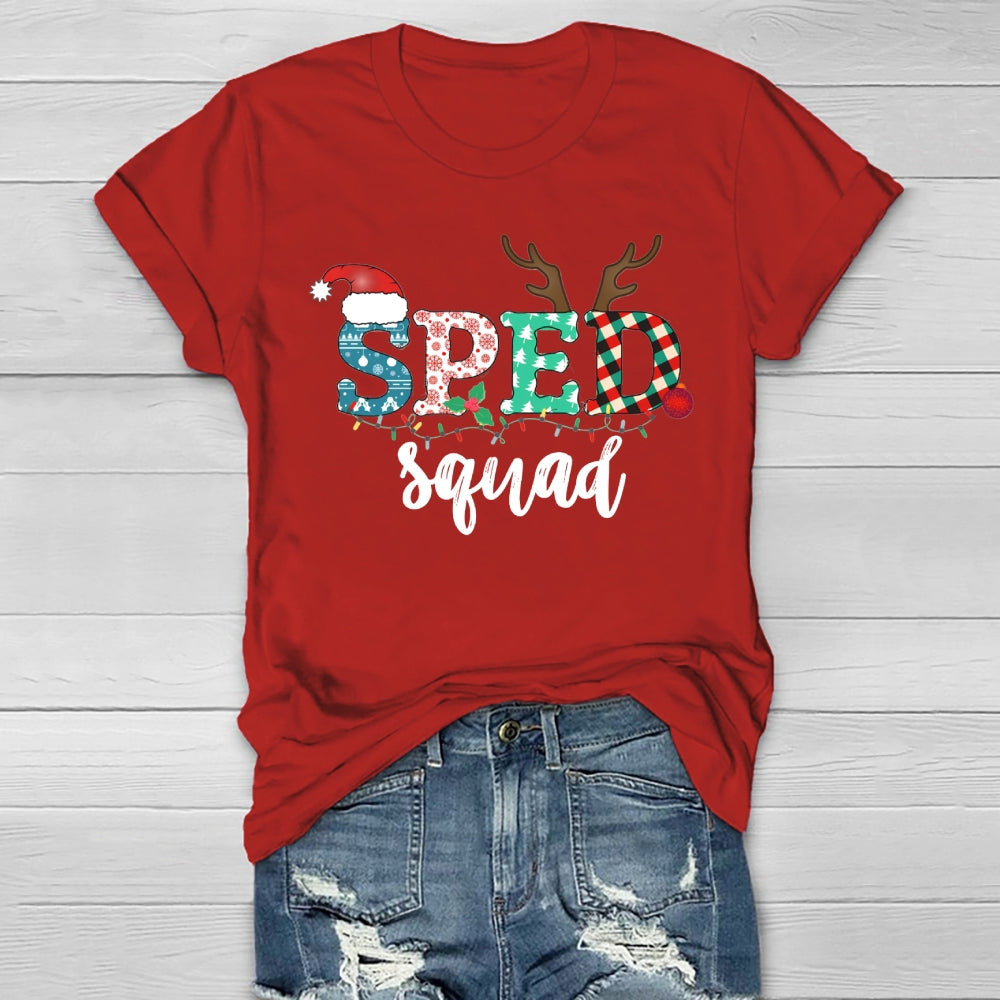 Christmas Sped Squad Healthwear T-Shirt