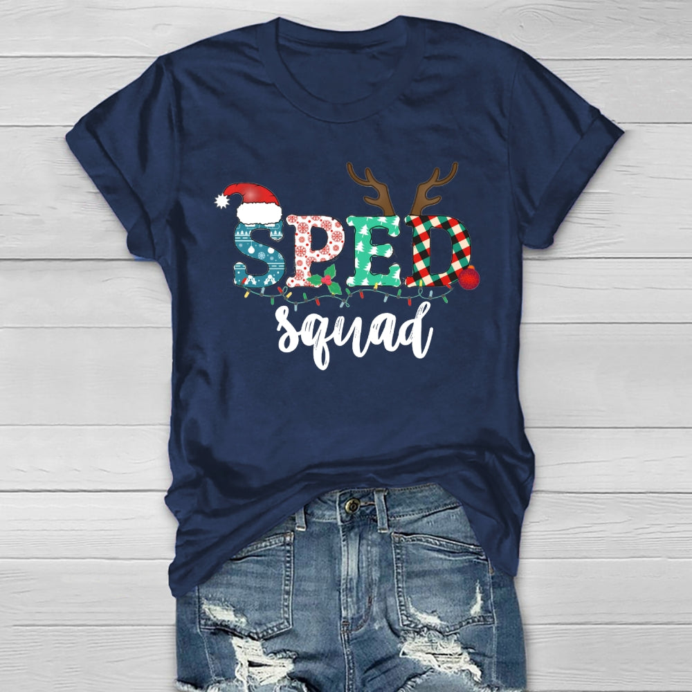 Christmas Sped Squad Healthwear T-Shirt