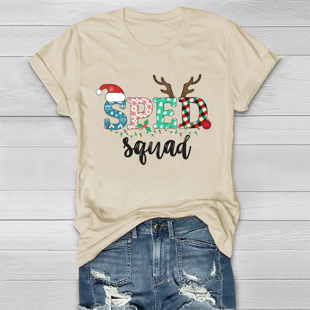 Christmas Sped Squad Healthwear T-Shirt