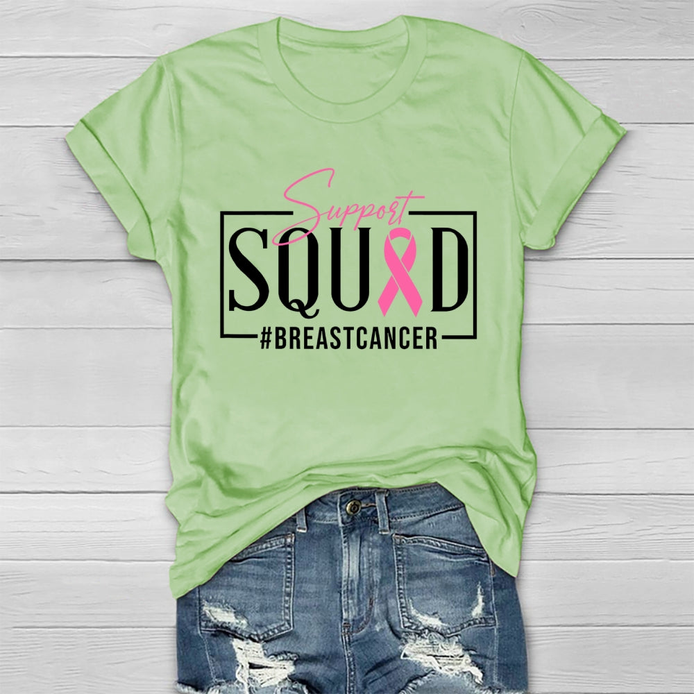 Support Squad Breast Cancer Healthwear T-shirt