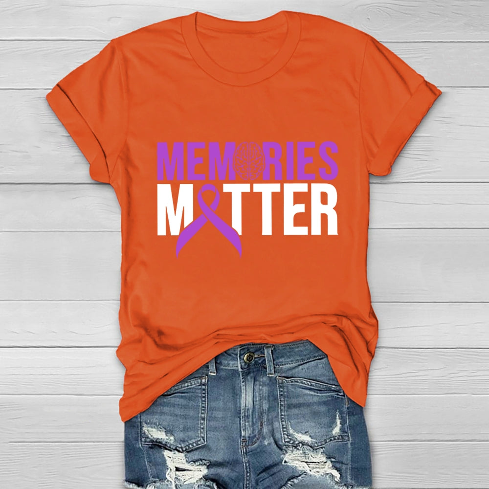 Memories Matter Alzheimer Healthwear T-shirt