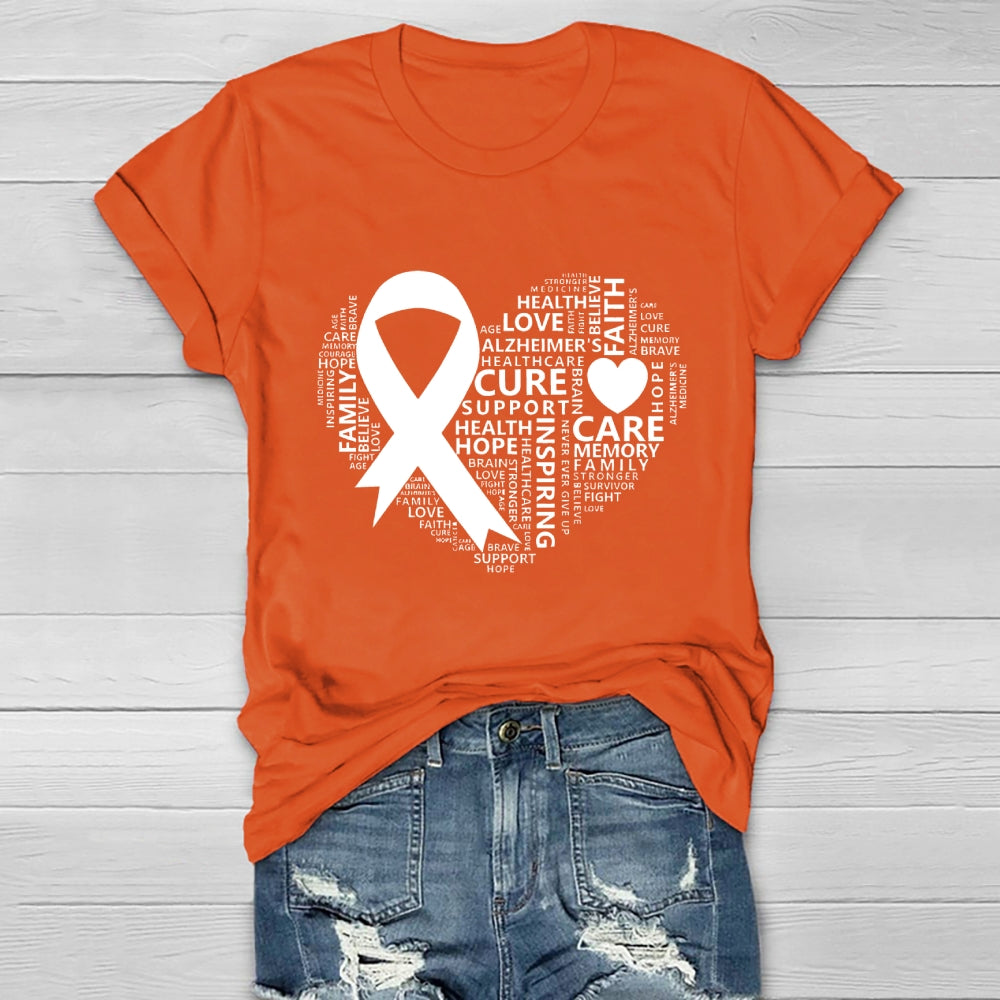 Alzheimer's Awareness Healthwear T-shirt