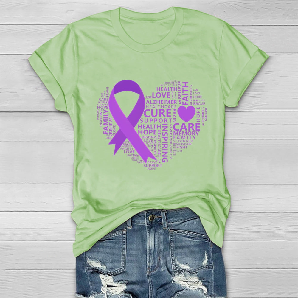 Alzheimer's Awareness Healthwear T-shirt