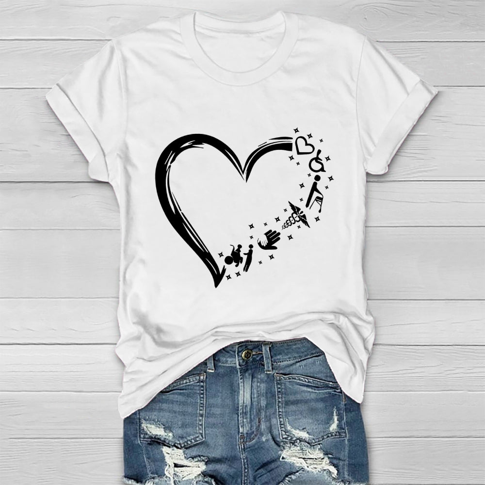 Disability Awareness Healthwear T-shirt