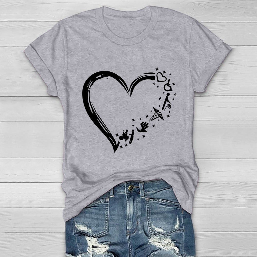 Disability Awareness Healthwear T-shirt