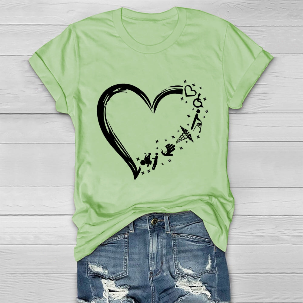 Disability Awareness Healthwear T-shirt