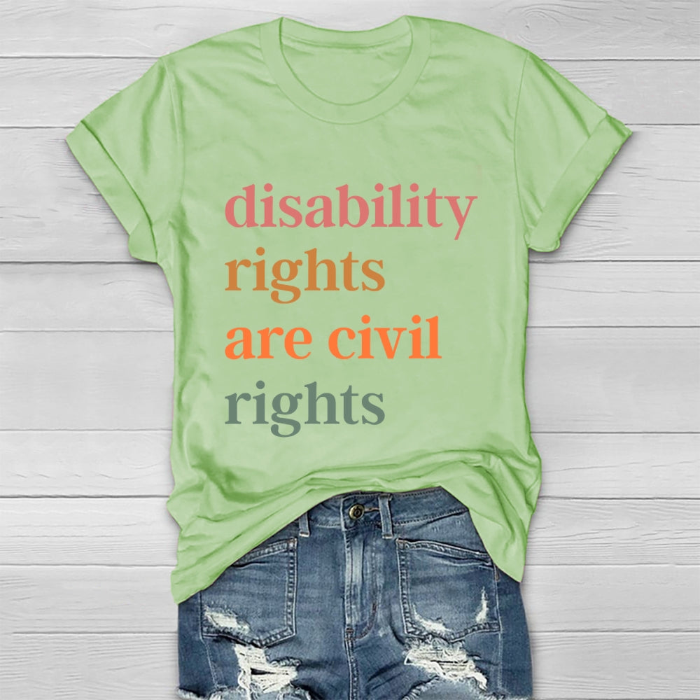 Disability Rights Are Civil Rights Healthwear T-shirt