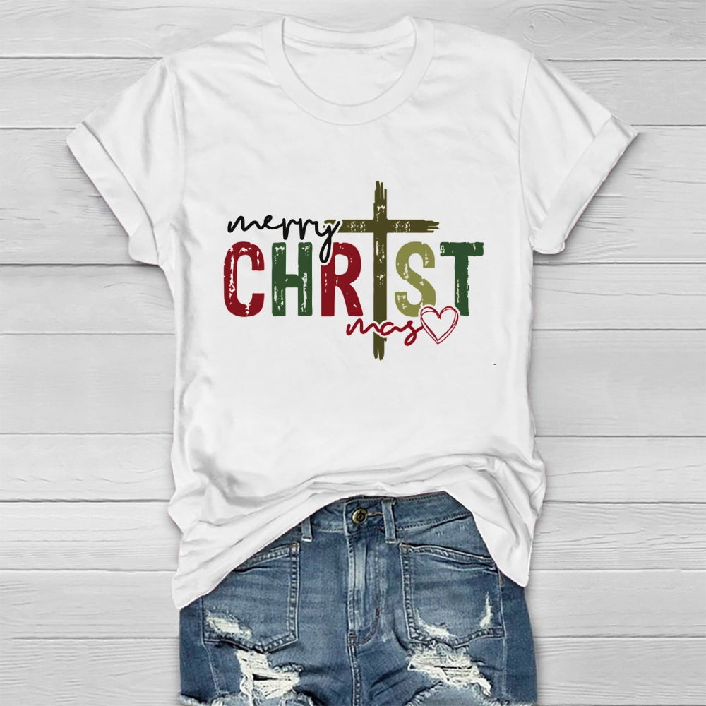 Jesus Merry Christmas Healthwear T-shirt