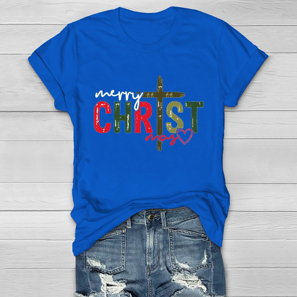 Jesus Merry Christmas Healthwear T-shirt