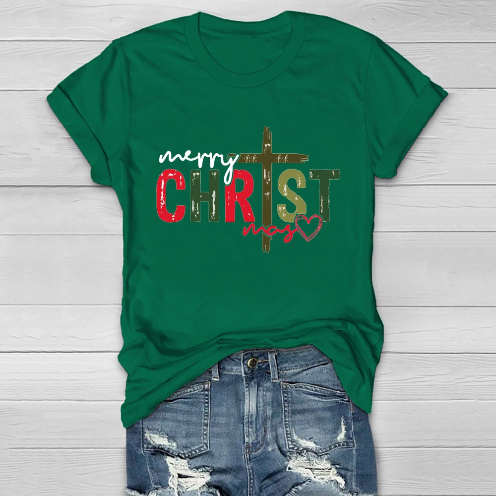 Jesus Merry Christmas Healthwear T-shirt
