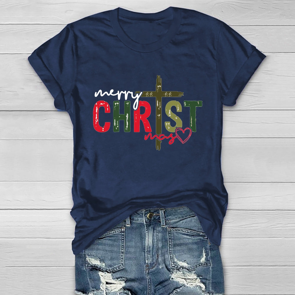 Jesus Merry Christmas Healthwear T-shirt