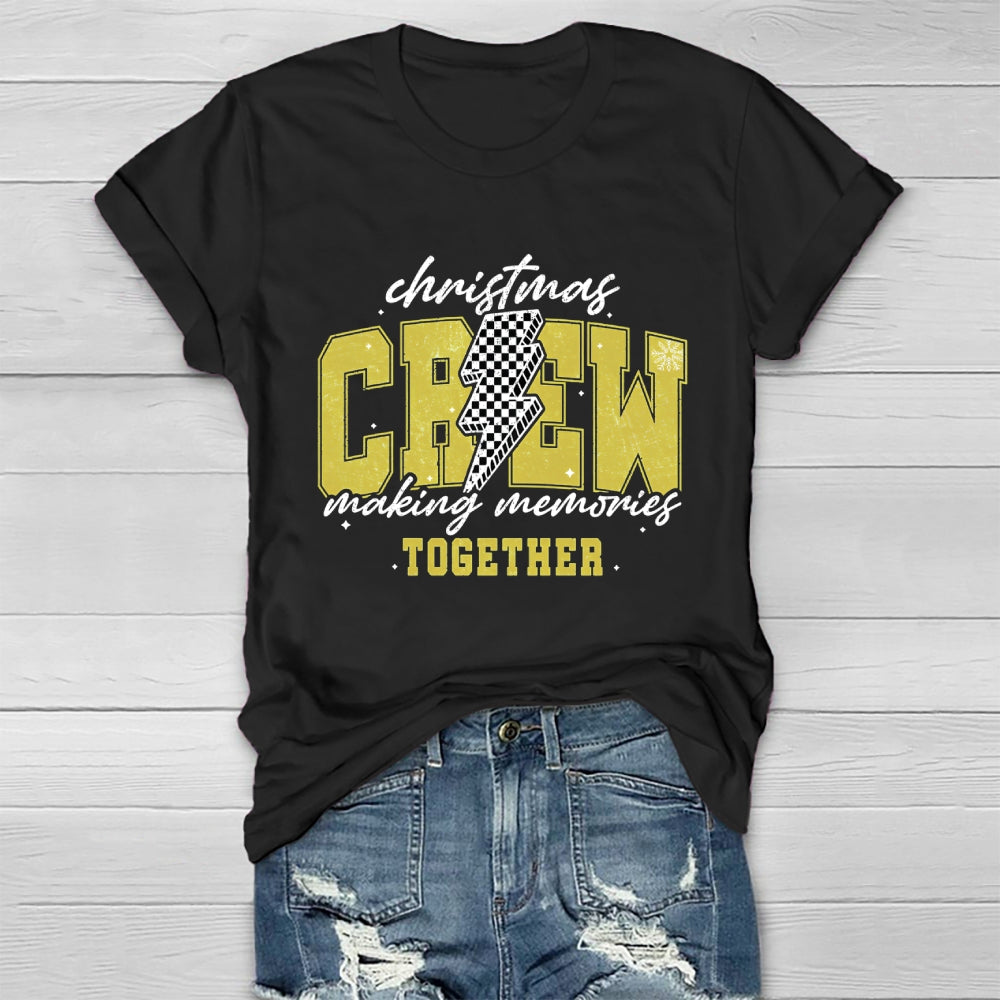 Christmas Crew Making Memories Together Healthwear T-shirt
