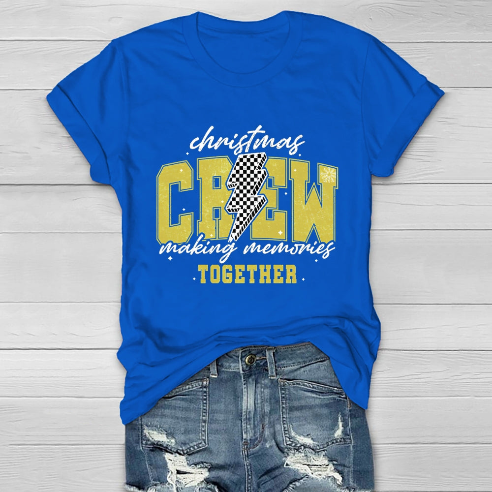 Christmas Crew Making Memories Together Healthwear T-shirt