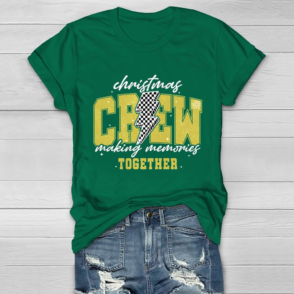 Christmas Crew Making Memories Together Healthwear T-shirt