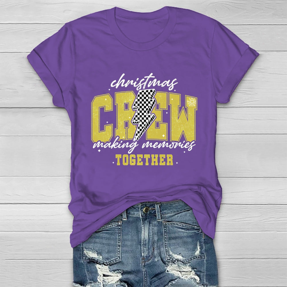 Christmas Crew Making Memories Together Healthwear T-shirt