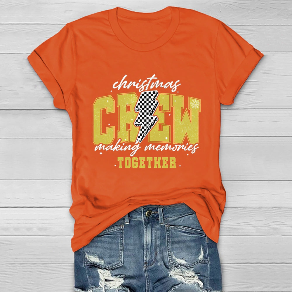 Christmas Crew Making Memories Together Healthwear T-shirt