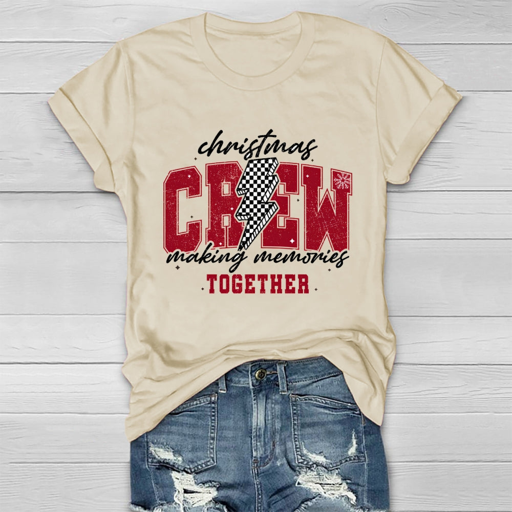 Christmas Crew Making Memories Together Healthwear T-shirt