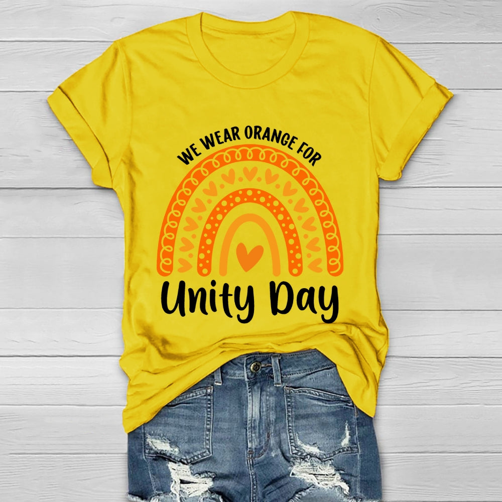 We Wear Orange For Unity Day Healthwear T-shirt