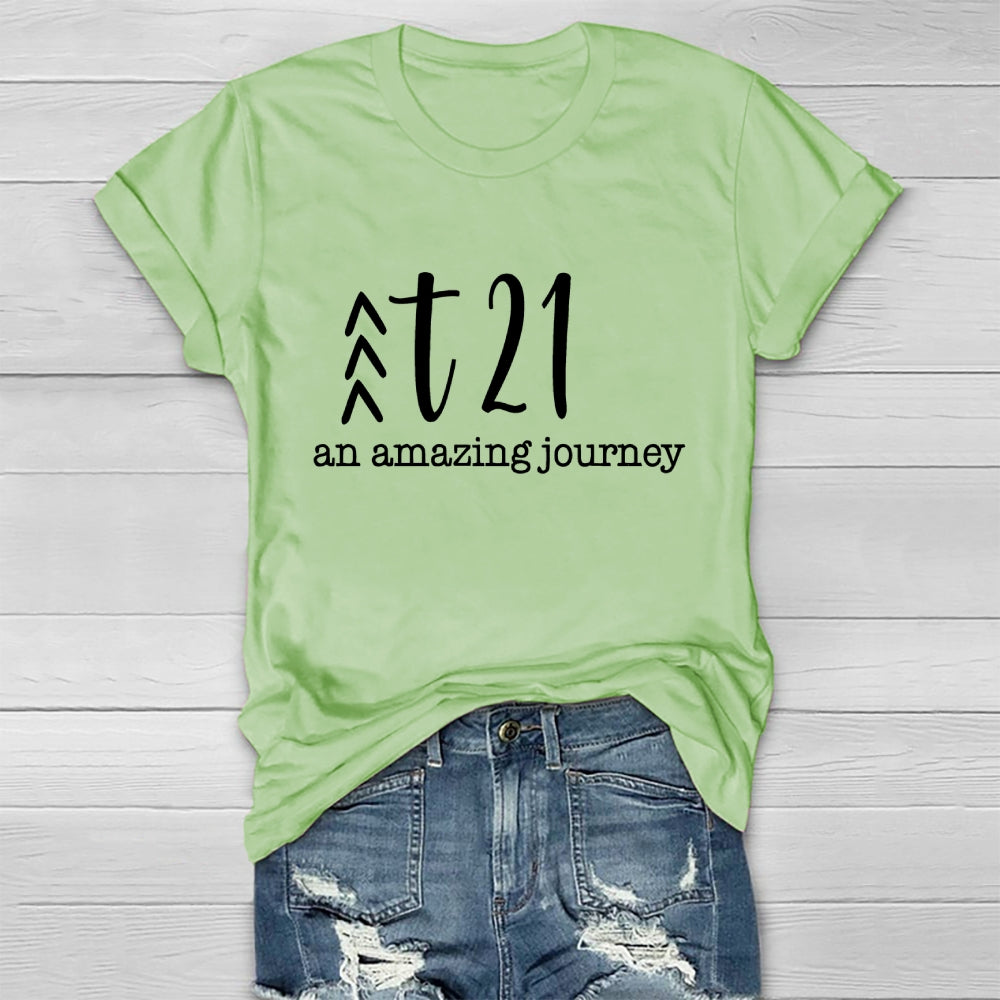 T21 An Amazing Journey Healthwear T-shirt