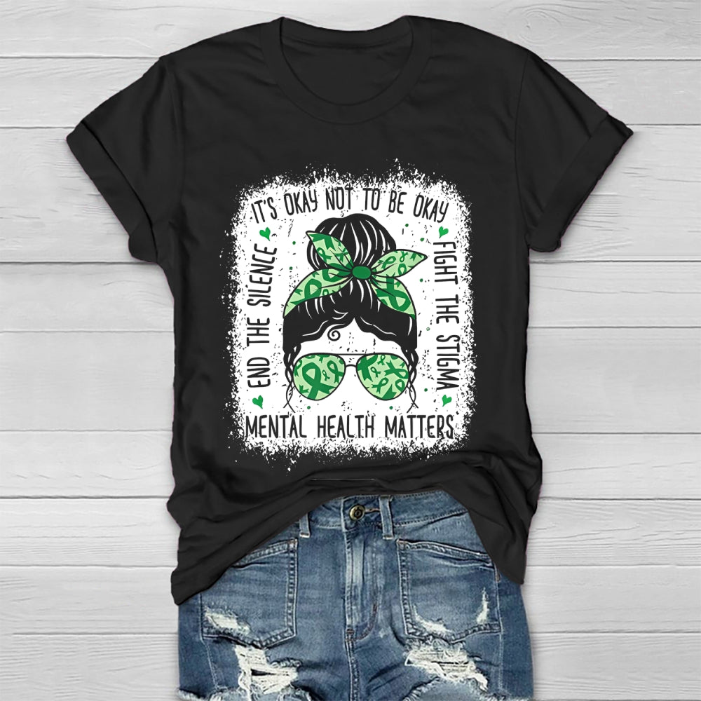 It's Ok Not To Be Ok Shirt Mental Health Healthwear T-shirt