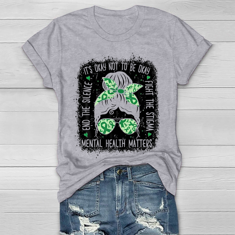It's Ok Not To Be Ok Shirt Mental Health Healthwear T-shirt
