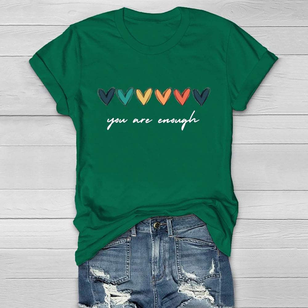 You Are Enough Healthwear T-shirt