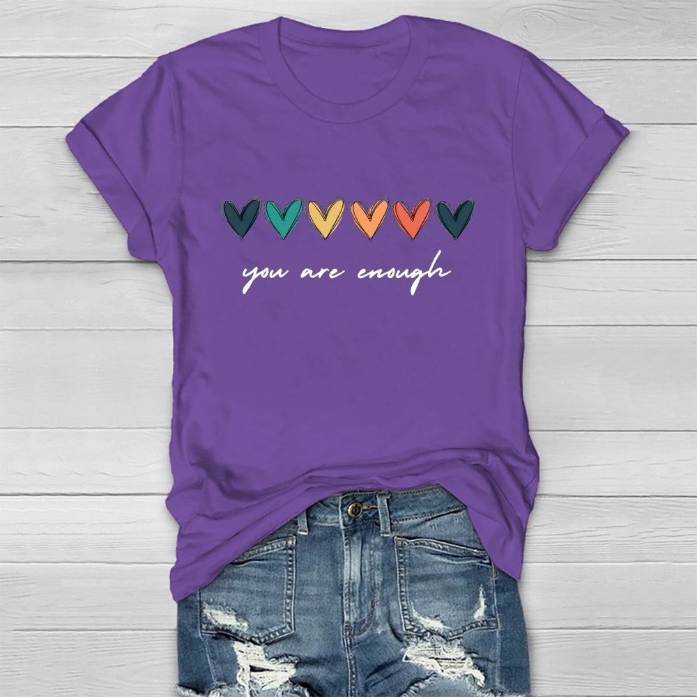You Are Enough Healthwear T-shirt