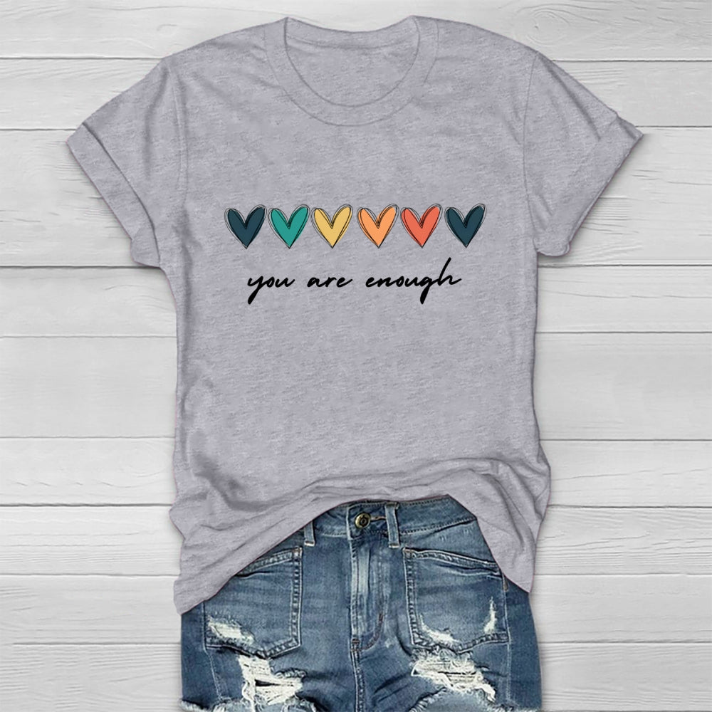 You Are Enough Healthwear T-shirt