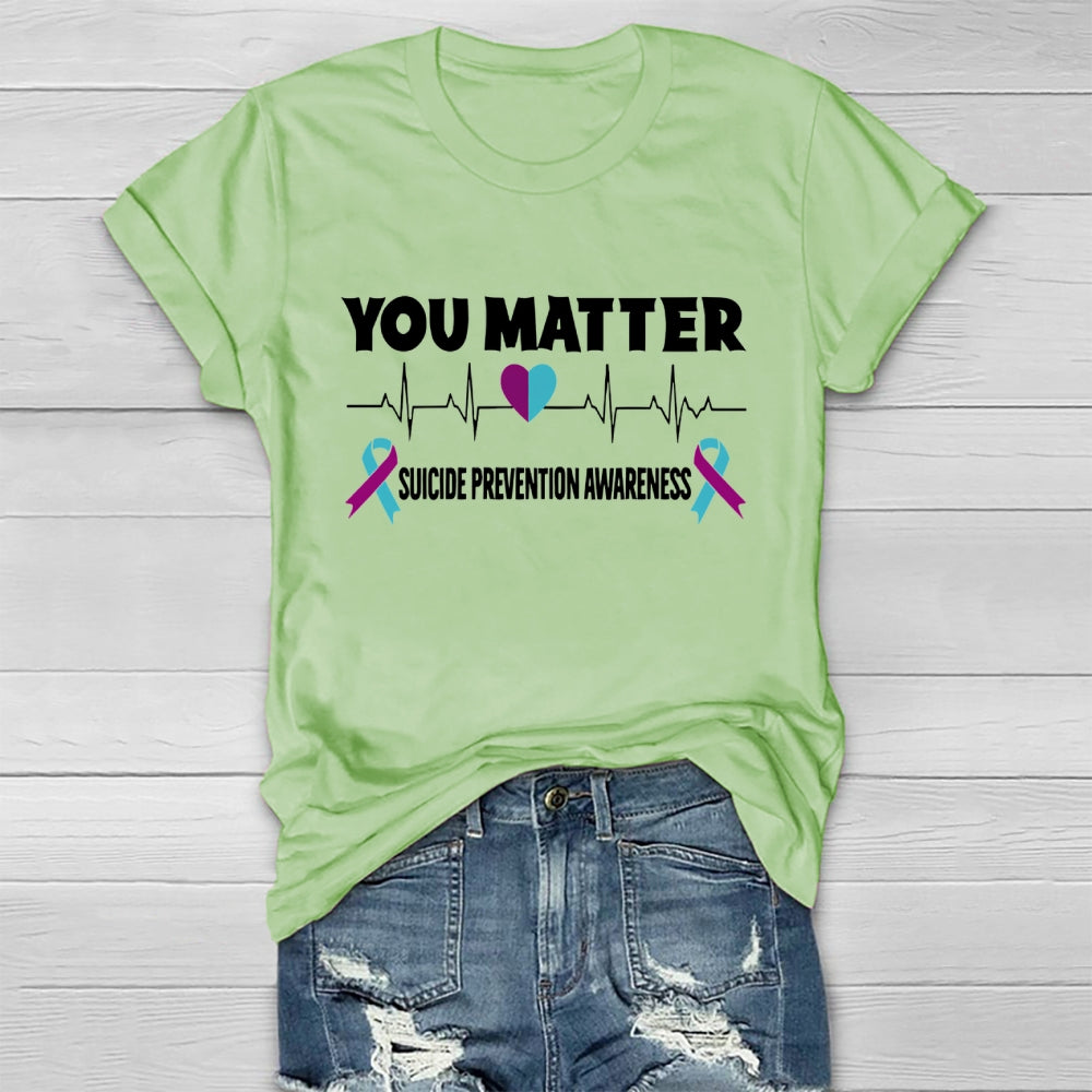 You Matter Suicide Prevention Healthwear T-shirt