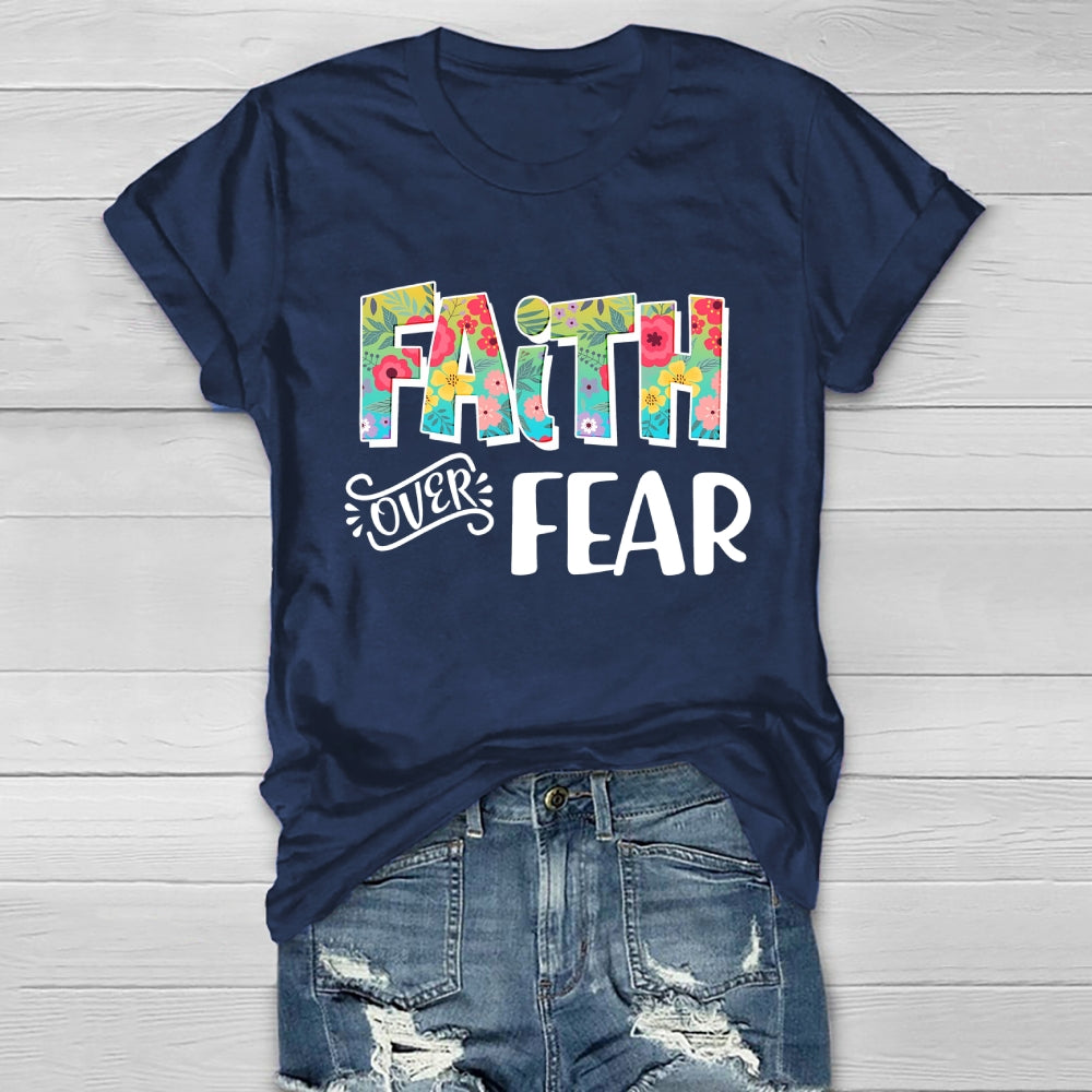 Faith Over Fear Healthwear T-shirt