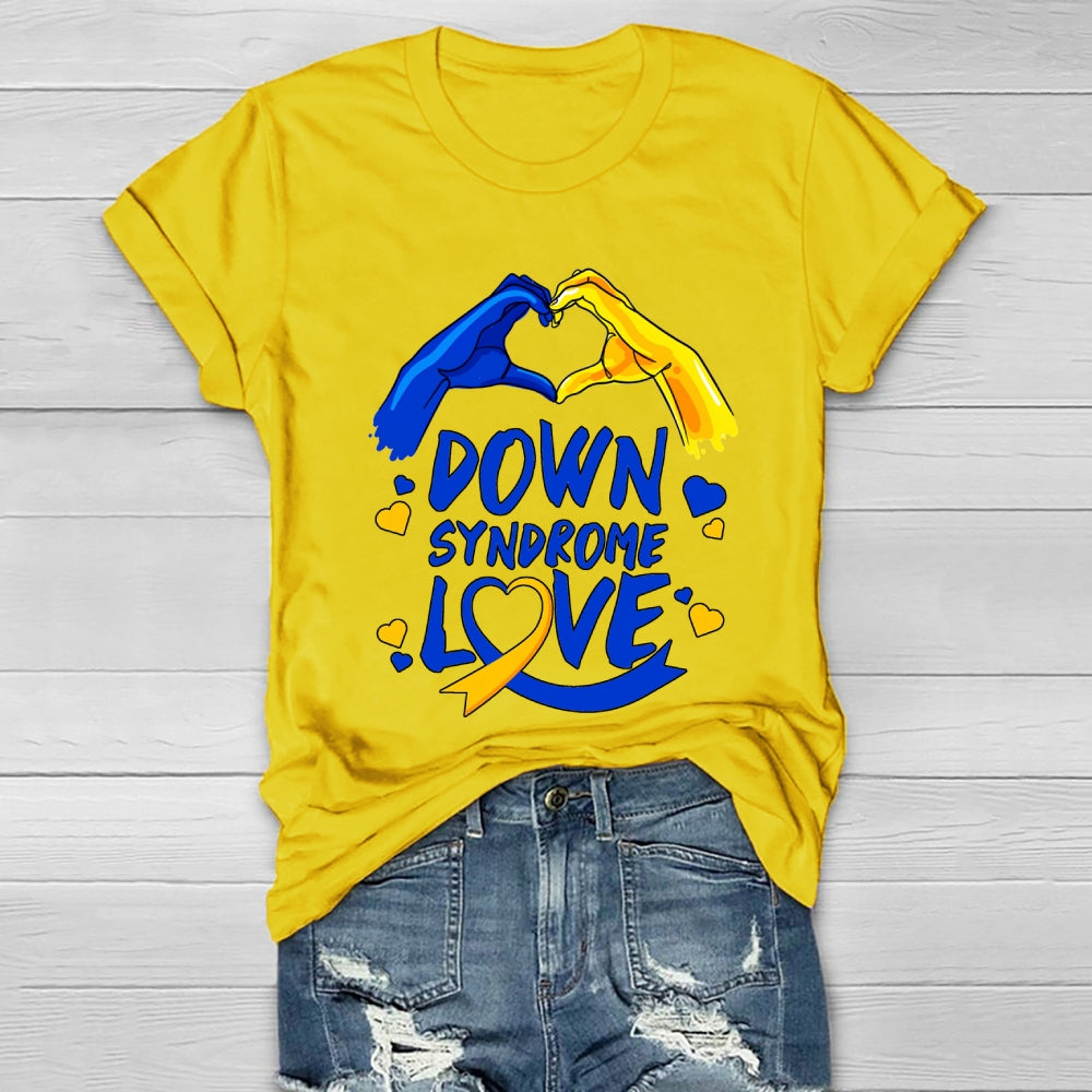 Down Syndrome Love Healthwear T-shirt