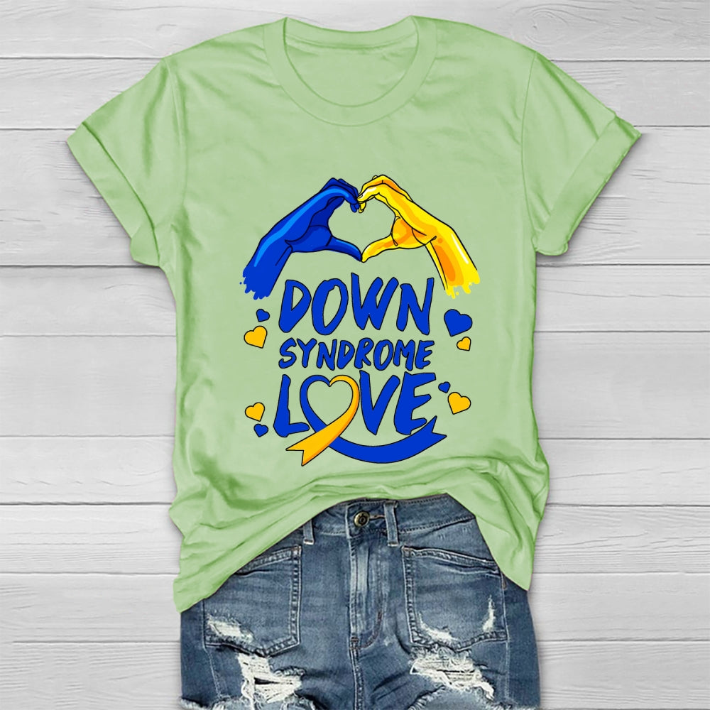 Down Syndrome Love Healthwear T-shirt