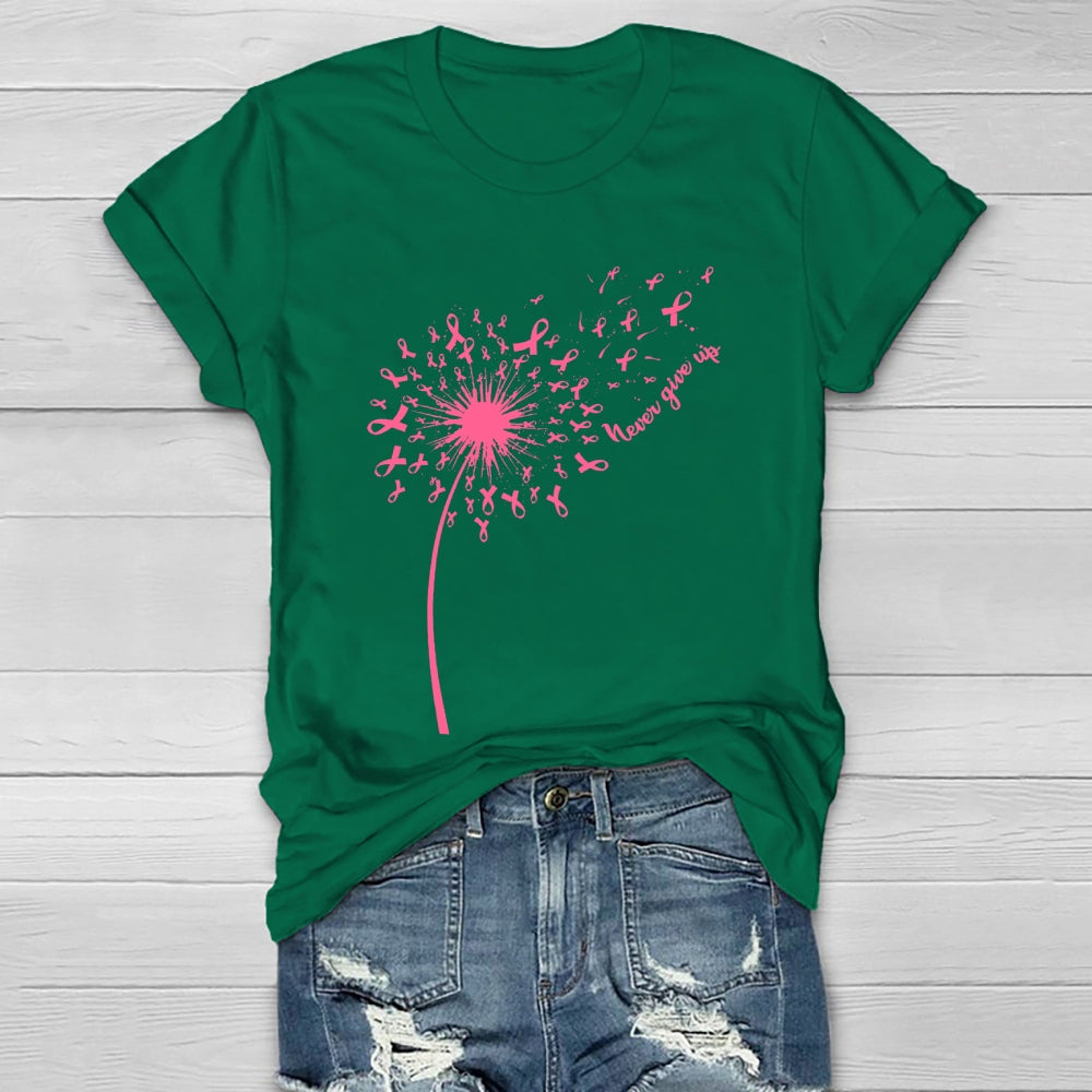 Never Give Up Healthwear T-shirt
